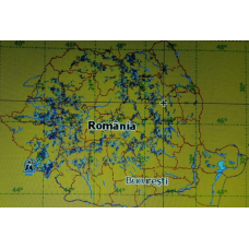 Micro SD cu harta Romaniei - ptr aparatele Lowrance 